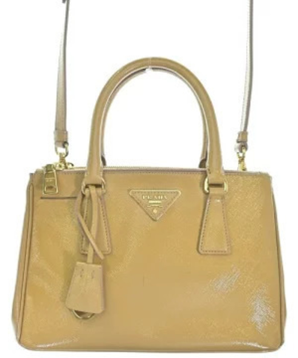 Prada Handbag Mustard Yellow